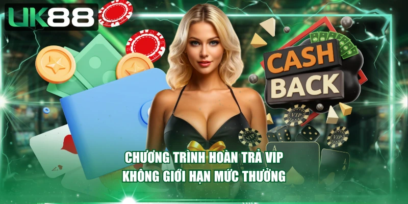 Chương trình hoàn trả VIP không giới hạn mức thưởng